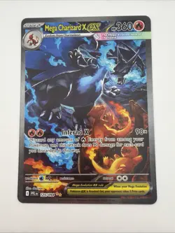 Mega Charizard X ex 125/094 Me02: Phantasmal Flames Holo= - Image 1