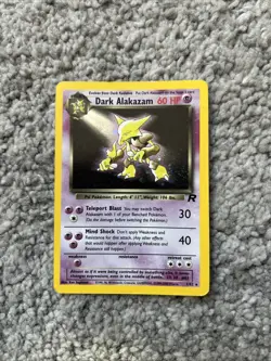 Pokemon Dark Alakazam 1/82 Team Rocket Holo - Image 1