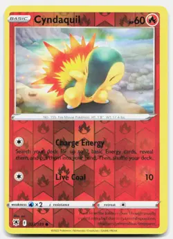Cyndaquil Reverse Holo 023/189 Common Astral Radiance Pokemon Near Mint - Image 1