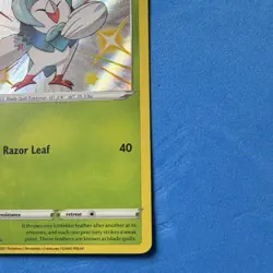 Pokemon Dartrix SV002/SV122 Shining Fates Shiny Vault Shiny Holo 2021 80HP - Image 3