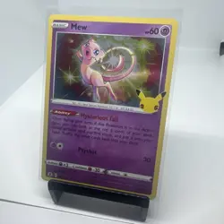 Pokemon TCG Mew 11/25 25th Anniversary Celebrations Holo - Image 3