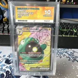 Ionos Bellibolt EX 172/159 Full Art Journey Together Ace 10 Gem Mint Pokemon TCG - Image 1