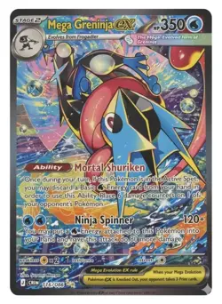 Pokemon MEGA Ninja Spinner Booster Box M4 Japanese w/Shrink + - Image 3