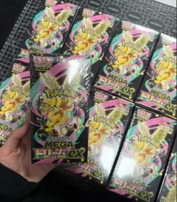 MEGA Dream ex M2a Booster Box Pokemon Card Japanese Sealed Card w/Shrink from JP - Image 1