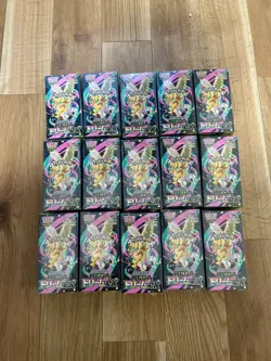 Mega Dream ex M2a Booster Box High Class Pokemon Japanese W/Shrink☑Sealed Card - Image 1