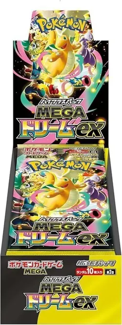 Pokemon Card Game Pack MEGA Dream ex M2a Box Japanese Sealed Pokemon（AR）Collect - Image 1