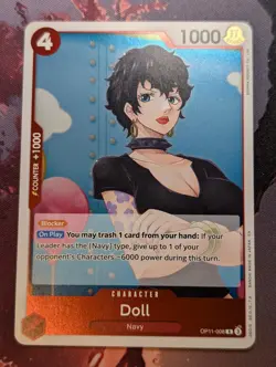 Doll - OP11-008 - A Fist of Divine Speed - ONE PIECE Card - English - Image 1