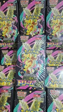 。IN STOCK TARIFF Pokemon MEGA Dream EX M2a Booster Box Japan High Class Sealed - Image 1