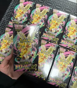 MEGA Dream ex M2a Booster Box Pokemon Card Japanese Sealed Card w/Shrink /✨. - Image 1