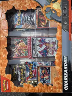 New Pokemon TCG Charizard ex Premium Collection Factory Sealed! 6 Packs Total - Image 1