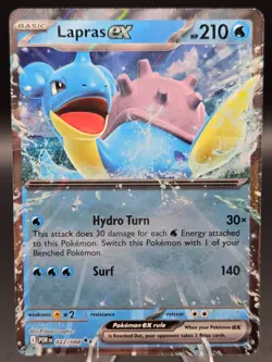 Lapras Ex 22/88 - Perfect Order - Pokemon TCG NM - Image 1