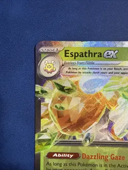 Espathra ex 006/091 Double Rare Paldean Fates Pokemon NM - Image 2