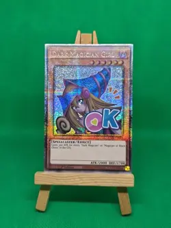 RA05-EN084 Dark Magician Girl Variant Art Starlight Rare 1st Ed YuGiOh - Image 2