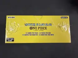 One Piece Factory SEALED Booster Box OP15-EB04 Adventure On kami's Island Bandai - Image 2
