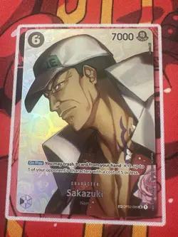 One Piece TCG Sakazuki (SP) - Kingdoms of Intrigue (OP04) OP02 English NM - Image 1