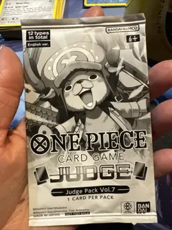 One Piece Card Game Judge Pack Vol 7 Pack SEALED - Image 1
