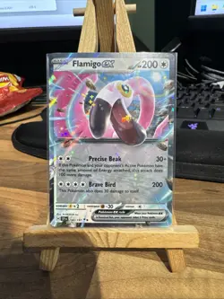 Pokemon TCG: Flamingo EX 160/191 - Holo Double Rare Card - Surging Sparks - NM - Image 1
