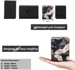 100+ Trading Card Deck Box Holder Commander Card Carrying Organiser Case MTG TCG - Image 3