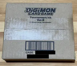 Digimon Card Game Tournament Kit Vol 6 New Sealed - Image 1