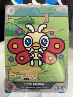 TOHO Chibi Mothra Battle EBP02-075+ Godzilla Card Game - Image 1