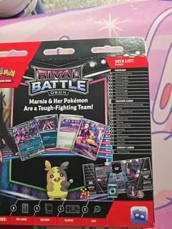 Pokemon TCG Cards Rival Battle Deck Marnie w/ Marnie's Morpeko New/Sealed - Image 4