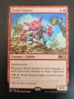 Brash Taunter Core Set 2021 MTG Regular Near Mint - Image 1
