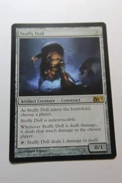 MTG Stuffy Doll x1- -Magic 2013-Lightly Played - Image 1