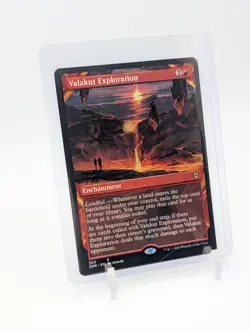 MTG - Valakut Exploration - Showcase Rare #303 - Zendikar Rising NM - Image 1
