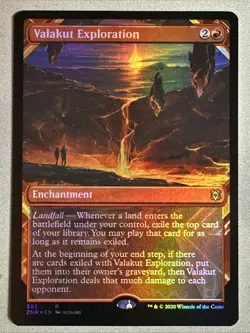 MTG / Valakut Exploration / ZNR / #303 / FOIL (Showcase) / Rare / NM - Image 1