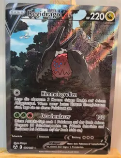Regidrago v 184/195 Silberne Sturmwinde N/M POKEMON DEUTSCH - Image 1