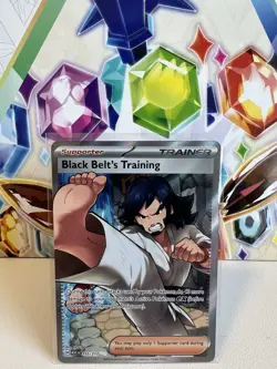 Black Belt’s Training 255/217 Ultra Rare Full Art - Pokemon Ascended Heroes - NM - Image 1