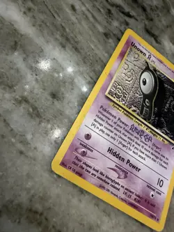 Unown (A) Holofoil Rare 14/75 Neo Discovery Pokemon TCG - Moderate Play - Image 5