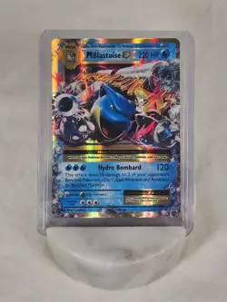 Pokemon M Blastoise EX 22/108 XY Evolutions Ultra Rare Full Art Holo NM - Image 1