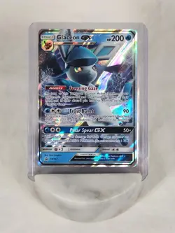 Pokemon Glaceon GX SM147 Black Star Promo English NM - Image 1