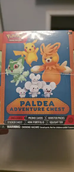 POKEMON TCG SCARLET & VIOLET PALDEA ADVENTURE CHEST *BRAND NEW FACTORY SEALED* - Image 1
