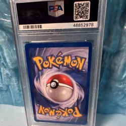 Pokemon TCG Rayquaza EX Deoxys Reverse Holo Rare 22/107 PSA 8 2005 - Image 3