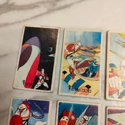 Tekkaman Old Menko card set of 10 Tatsunoko With tracking Vintage 250904 F/S - Image 2