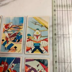 Tekkaman Old Menko card set of 10 Tatsunoko With tracking Vintage 250904 F/S - Image 3