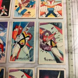 Tekkaman Old Menko card set of 10 Tatsunoko With tracking Vintage 250904 F/S - Image 4