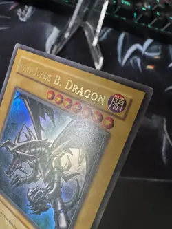 Red-Eyes B. Dragon SDJ-001 Unlimited Ultra Rare Yu-Gi-Oh TCG HP - Image 4