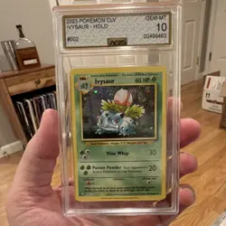 Ivysaur 002/034 Trading Card Game Classic Holo Classic Collection AGS 10 60 HP - Image 1