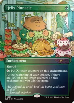 MTG English Helix Pinnacle (Rainbow Foil) NM Foil Secret Lair - Image 1
