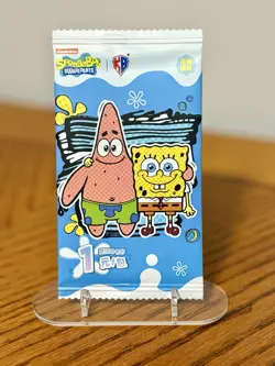 1 Booster Pack KB SpongeBob SquarePants & Patrick Star Trading Cards Sealed - Image 1