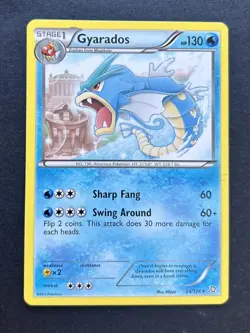 Gyarados Dragons Exalted 24/124 Non Holo Pokemon Card - NM - Image 1