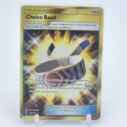 Choice Band - 162/147 - Secret Rare - Burning Shadows - Pokemon Card - NM/M - Image 1