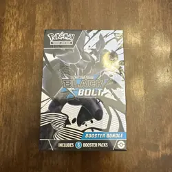 Pokemon TCG Scarlet & Violet Black Bolt Booster Bundle New Sealed - Image 1