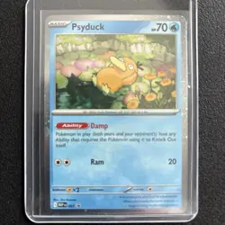 Pokemon 2025 Psyduck #007 Black Star Promo Mega Evolutions Near Mint Condition - Image 1