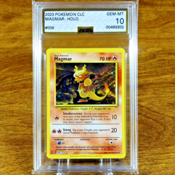 Pokemon Trading Card Game Classic Magmar CLC 006/034 AGS Gem-MT 10 Holo 2023 - Image 1