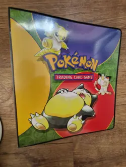 Vintage Pokemon Snorlax Folder Base Fossil 1999 WOTC - Very Good Condition - Image 1
