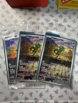 Teal Mask Ogerpon 123 - Scarlet & Violet Black Star Promo Pokemon TCG SEALED - Image 3